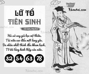 LỮ TỔ TIÊN SINH 12/09/2023