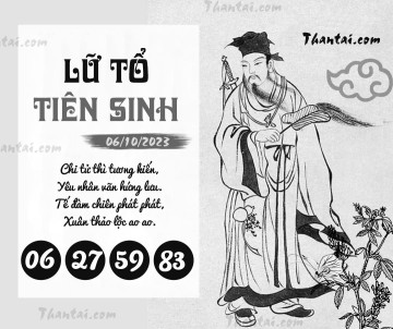 LỮ TỔ TIÊN SINH 06/10/2023