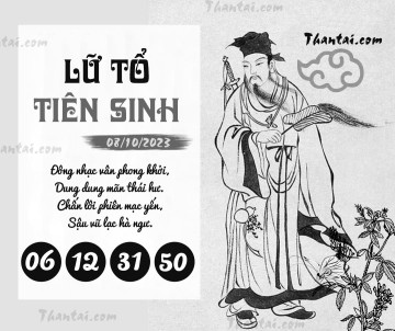 LỮ TỔ TIÊN SINH 08/10/2023