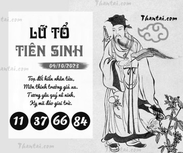 LỮ TỔ TIÊN SINH 09/10/2023