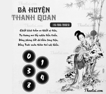 BÀ HUYỆN THANH QUAN 19/08/2023