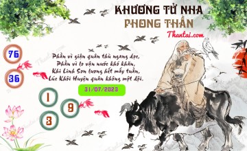 Khương Tử Nha Phong Thần 31/07/2023