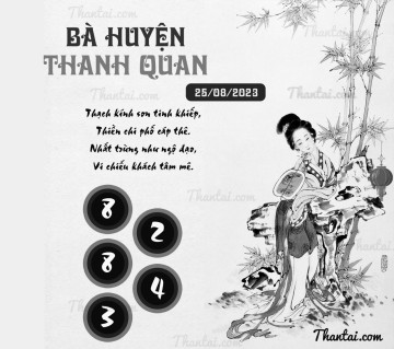 BÀ HUYỆN THANH QUAN 25/08/2023