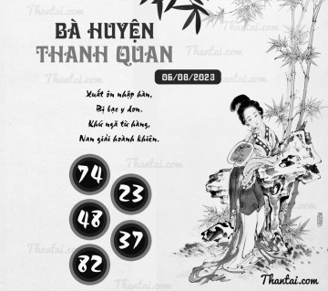 BÀ HUYỆN THANH QUAN 06/08/2023