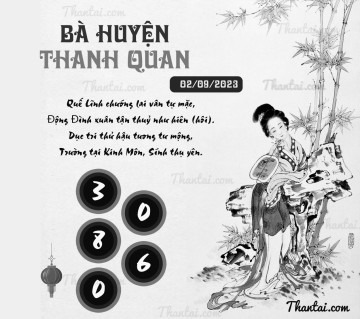 BÀ HUYỆN THANH QUAN 02/09/2023