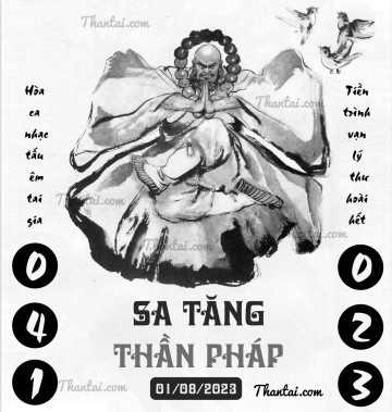 SA TĂNG THẦN PHÁP 01/08/2023