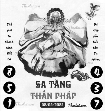 SA TĂNG THẦN PHÁP 02/08/2023