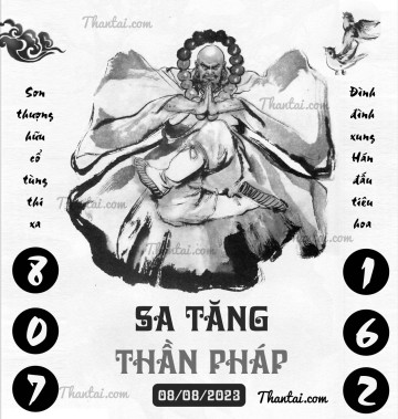 SA TĂNG THẦN PHÁP 08/08/2023