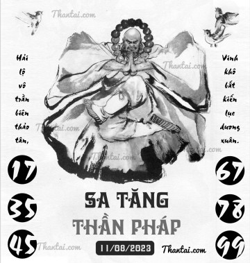 SA TĂNG THẦN PHÁP 11/08/2023