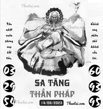 SA TĂNG THẦN PHÁP 14/08/2023