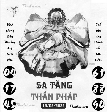 SA TĂNG THẦN PHÁP 15/08/2023