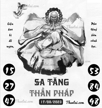 SA TĂNG THẦN PHÁP 17/08/2023