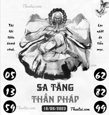 SA TĂNG THẦN PHÁP 18/08/2023