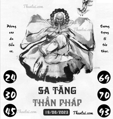 SA TĂNG THẦN PHÁP 19/08/2023