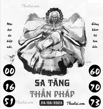 SA TĂNG THẦN PHÁP 24/08/2023