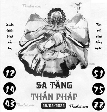 SA TĂNG THẦN PHÁP 28/08/2023