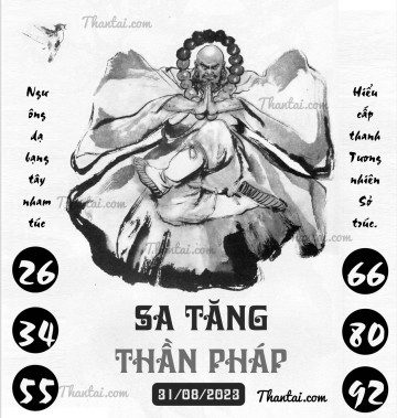 SA TĂNG THẦN PHÁP 31/08/2023