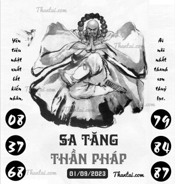 SA TĂNG THẦN PHÁP 01/09/2023