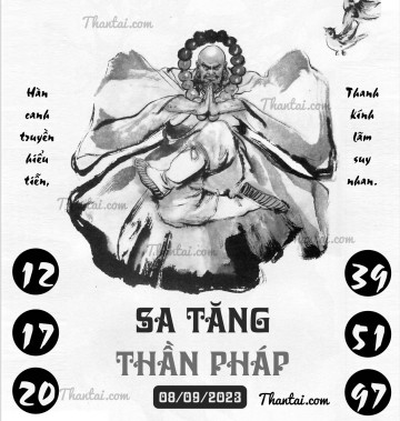 SA TĂNG THẦN PHÁP 08/09/2023