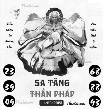 SA TĂNG THẦN PHÁP 11/09/2023