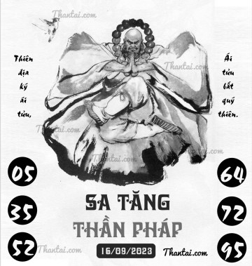 SA TĂNG THẦN PHÁP 16/09/2023