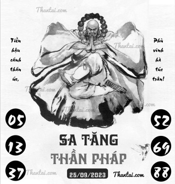 SA TĂNG THẦN PHÁP 25/09/2023