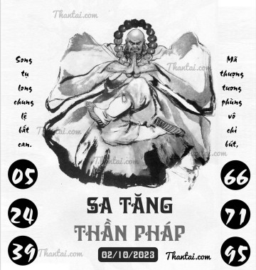 SA TĂNG THẦN PHÁP 02/10/2023