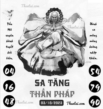 SA TĂNG THẦN PHÁP 03/10/2023