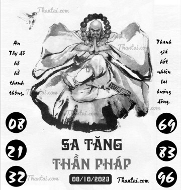 SA TĂNG THẦN PHÁP 08/10/2023