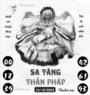 SA TĂNG THẦN PHÁP 13/10/2023