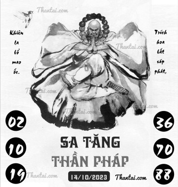 SA TĂNG THẦN PHÁP 14/10/2023