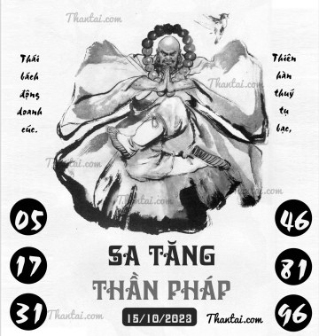 SA TĂNG THẦN PHÁP 15/10/2023