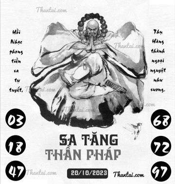 SA TĂNG THẦN PHÁP 20/10/2023