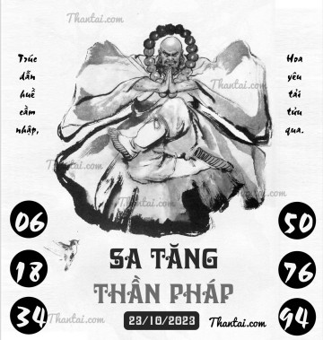 SA TĂNG THẦN PHÁP 23/10/2023