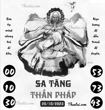 SA TĂNG THẦN PHÁP 25/10/2023