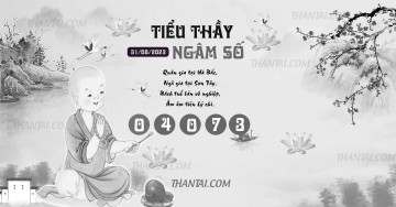 TIỂU THẦY NGÂM SỐ 31/08/2023