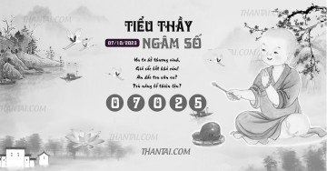 TIỂU THẦY NGÂM SỐ 07/10/2023