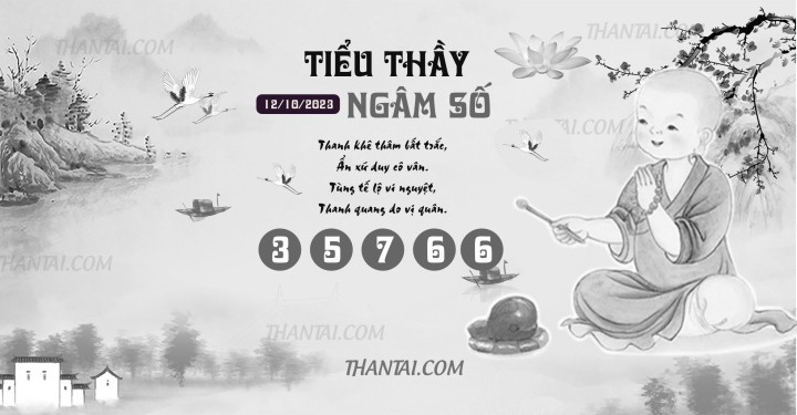 TIỂU THẦY NGÂM SỐ 27/09/2023