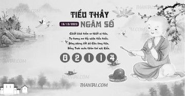 TIỂU THẦY NGÂM SỐ 16/10/2023