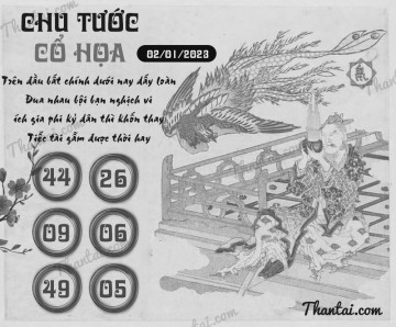 CHU TƯỚC CỔ HỌA 02/01/2023