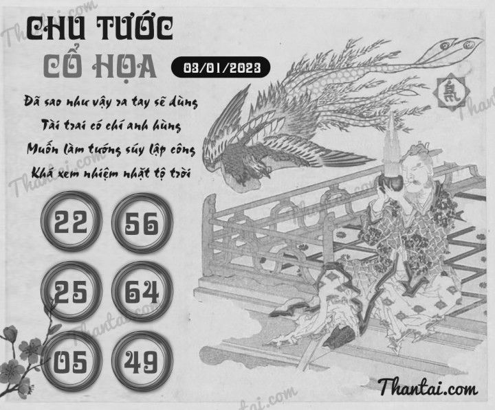 CHU TƯỚC CỔ HỌA 01/01/2023