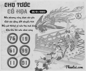 CHU TƯỚC CỔ HỌA 05/01/2023