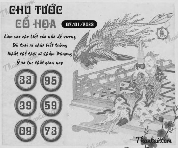 CHU TƯỚC CỔ HỌA 07/01/2023