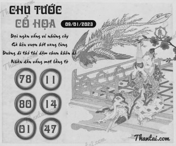 CHU TƯỚC CỔ HỌA 09/01/2023