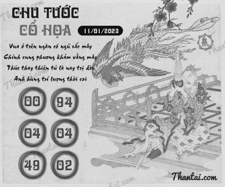 CHU TƯỚC CỔ HỌA 01/01/2023