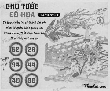 CHU TƯỚC CỔ HỌA 14/01/2023