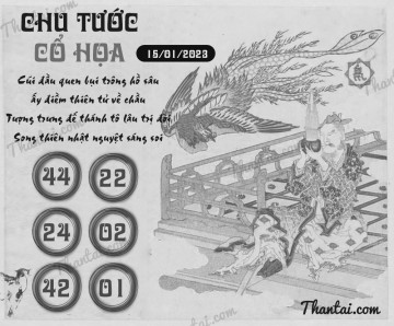 CHU TƯỚC CỔ HỌA 15/01/2023