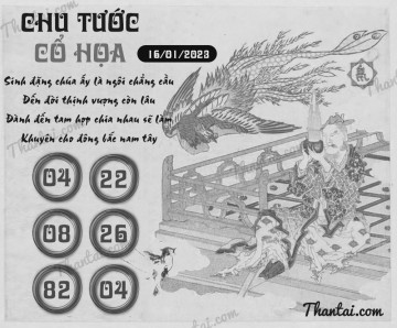 CHU TƯỚC CỔ HỌA 16/01/2023