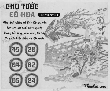 CHU TƯỚC CỔ HỌA 18/01/2023