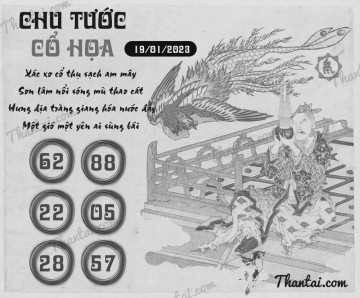 CHU TƯỚC CỔ HỌA 19/01/2023